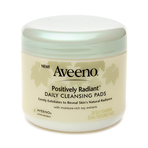 Aveeno Positively Radiant Daily Cleansing Pads