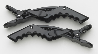 FHI Heat T-Rex clips in black.