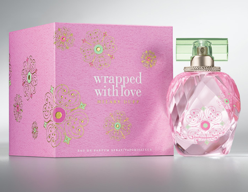 Wrapped With Love Hilary Duff Perfume with main fragrance notes of: honeyde...